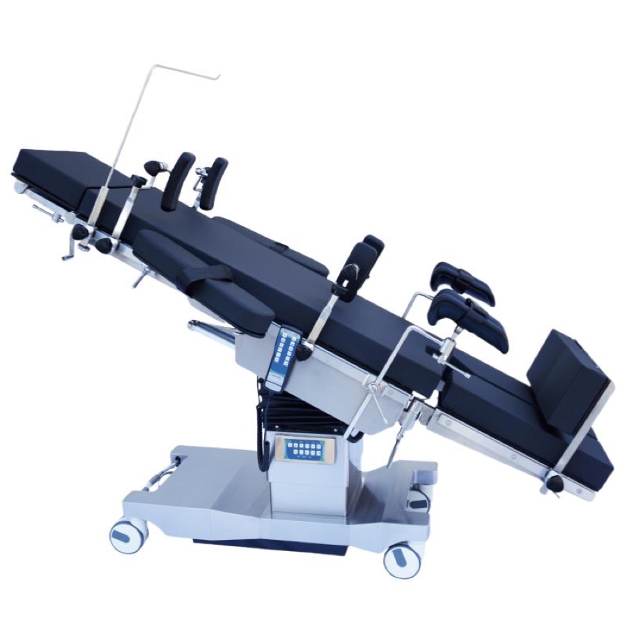 Hydraulic, electrohydraulic and electromechanical operation theatre table